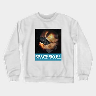 SPACE SKULL -  Halloween Costume | Halloween Gift | Halloween Skull Crewneck Sweatshirt